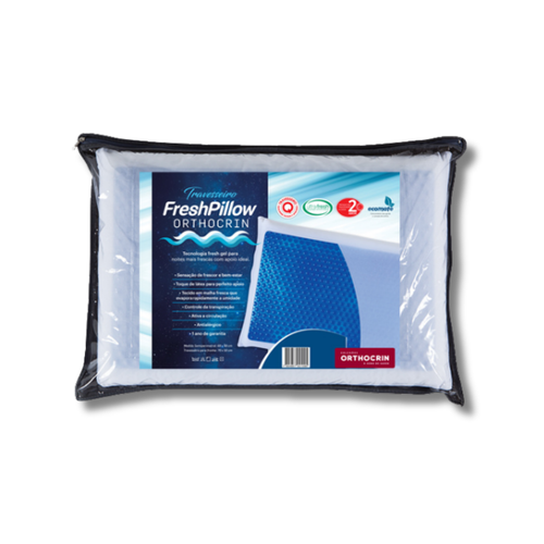 Travesseiro Gel Fresh Pillow Orthocrin - 48X68X12 cm