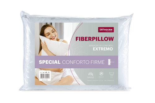 Travesseiro Fiberpillow Special Fibra Siliconada 43X62X15 cm