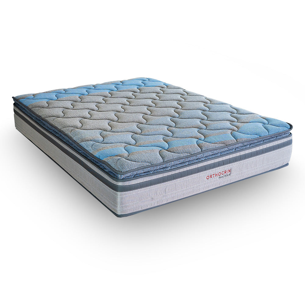 Colchão de Molas Ensacadas Orthocrin Real Black com Pillow Top