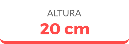 Altura 20 cm
