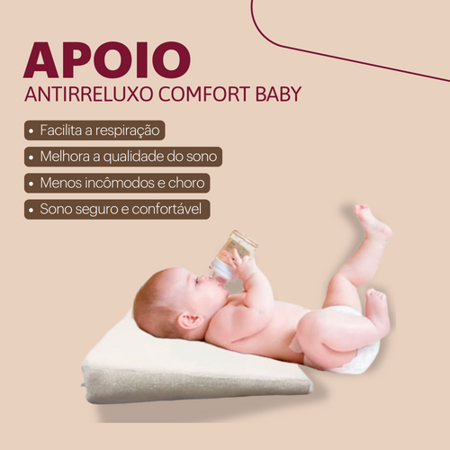 Travesseiro Apoio Antirrefluxo para Bebê Comfort Baby