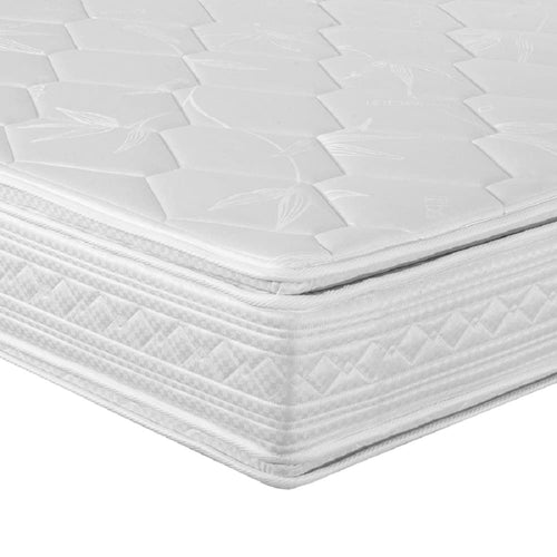 Colchão de Espuma D33x24 Orthocrin Royal Saúde Plus Pillow Top Branco