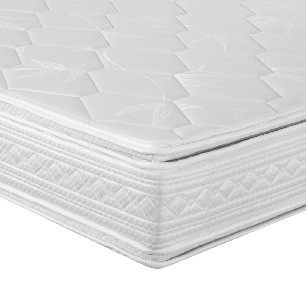 Colchão de Espuma D33x28 Orthocrin Royal Saúde Plus Pillow Top Branco