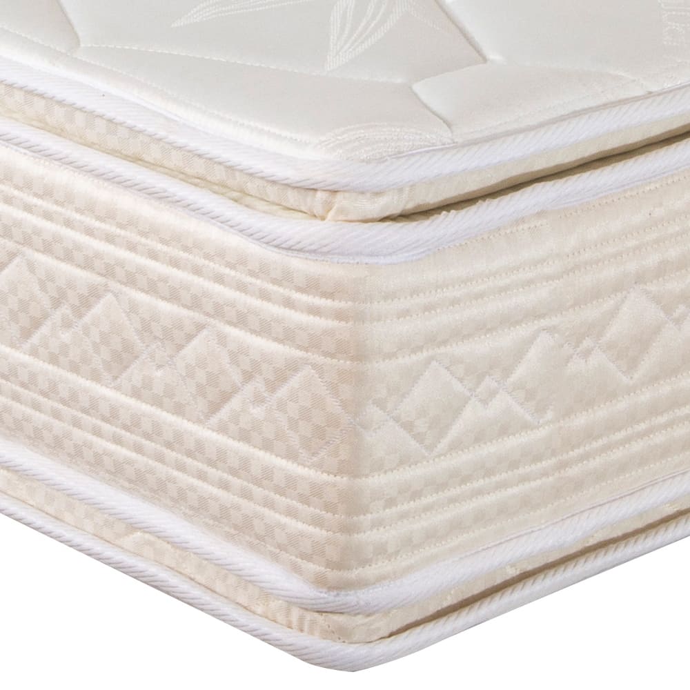 Colchão de Espuma  D33x28 Orthocrin Royal Saúde Plus Pillow Top Bege