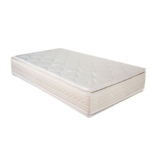 Colchão de Espuma D45x24 Orthocrin Royal Saúde Plus Pillow Top Bege